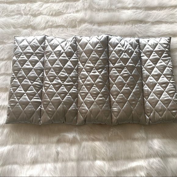 Innies Large Quilted Handbag Shaper Silver - Picture 3 of 7